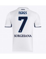 SSC Napoli David Neres #7 Venkovní Dres 2024-25 Krátký Rukáv